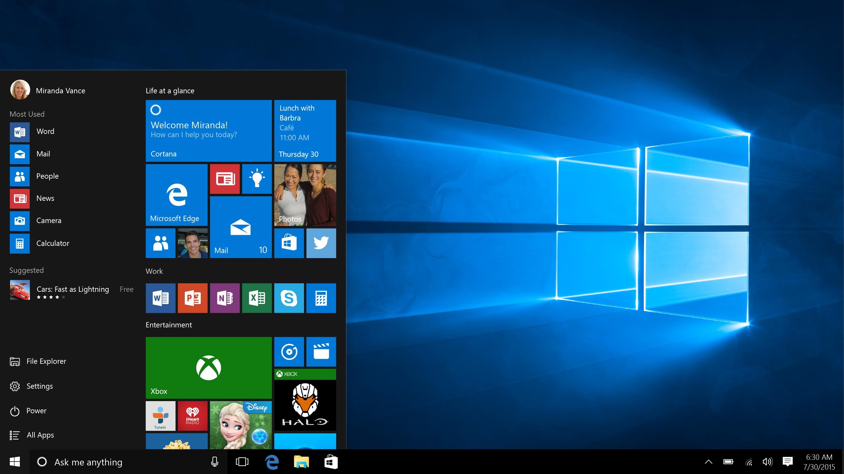 Odchudzanie Windows 10 ze zbędnych funkcji