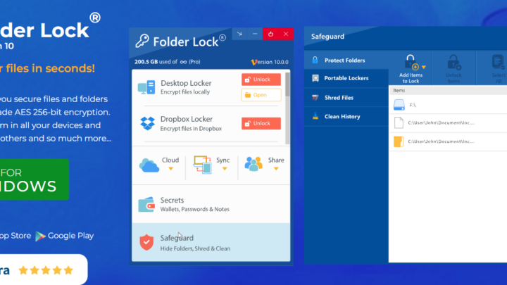 Folder Lock program do szyfrowania folderów