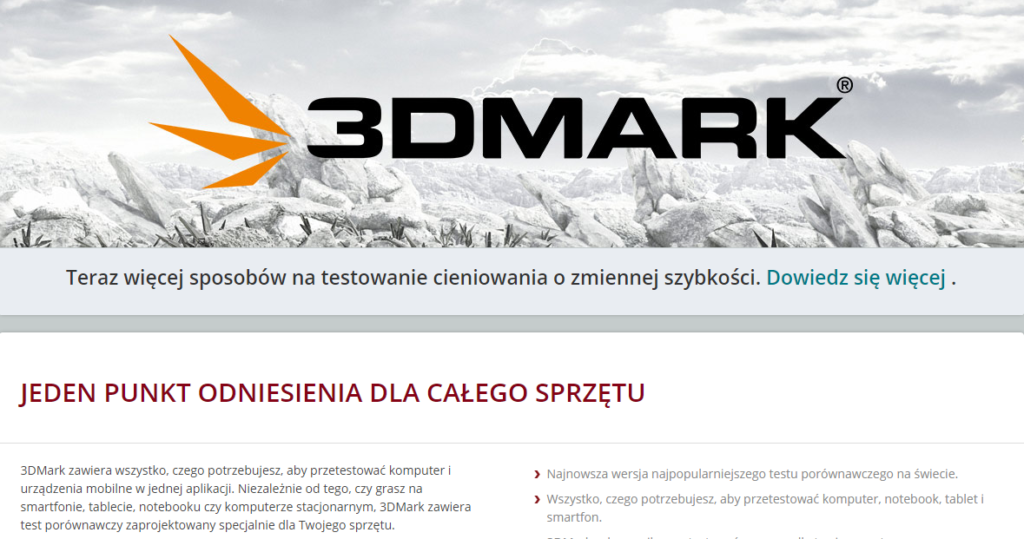 3DMark test wydajności kart graficznych | Pliki.pl