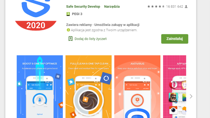 Safe Security – Antivirus, Booster, Phone Cleaner