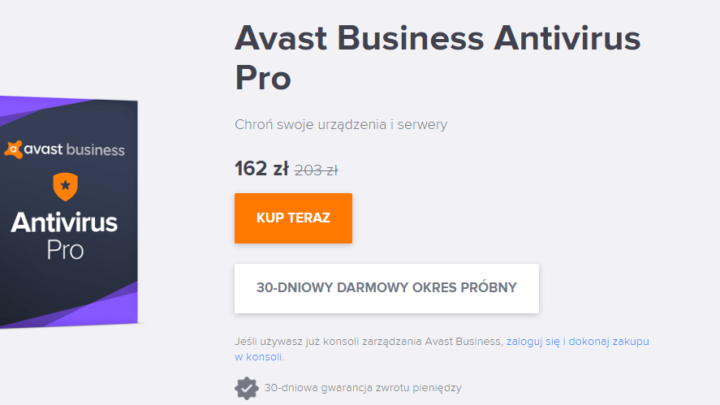 Avast Antivirus Pro za darmo do pobrania
