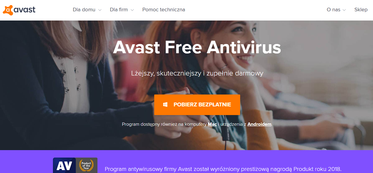 avast free antivirus pl