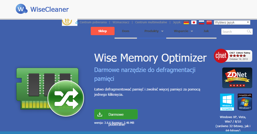 wise memory optimizer not working windows 10