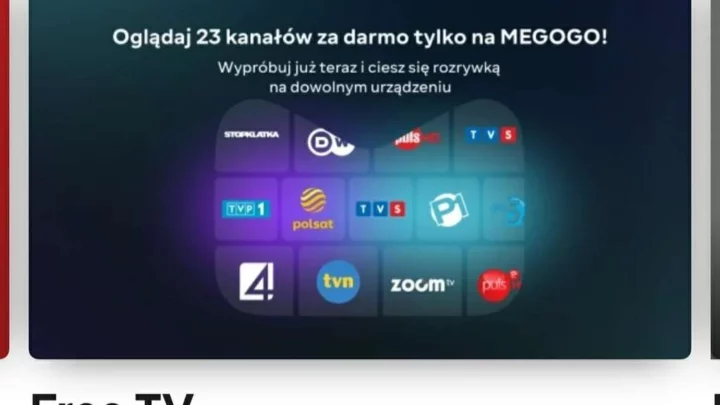 MEGOGO 23 kanały TV za darmo online